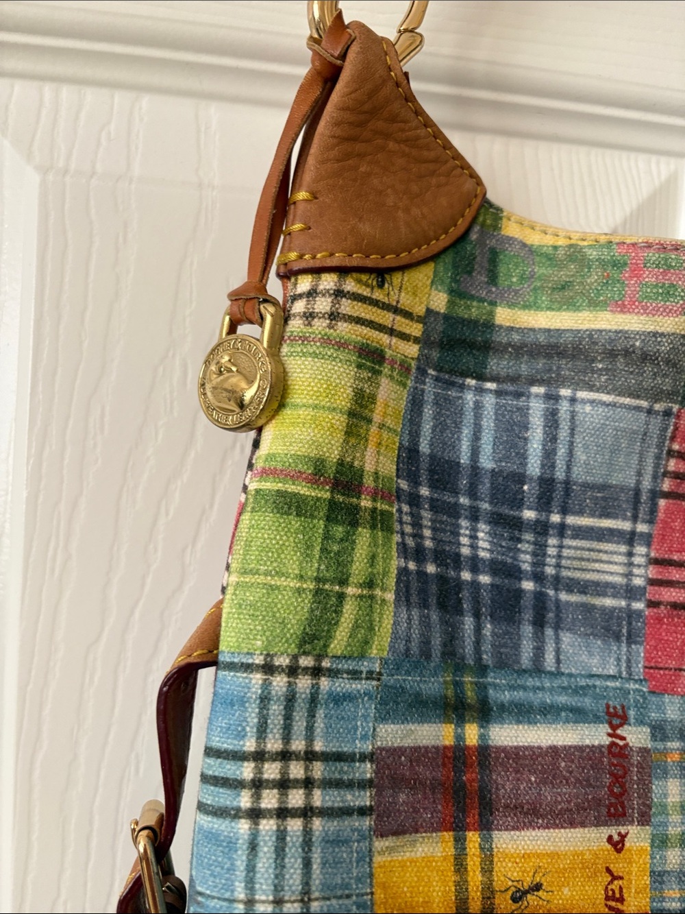 DOONEY & BOURKE Patchwork Plaid Purse - Picture 3 of 15